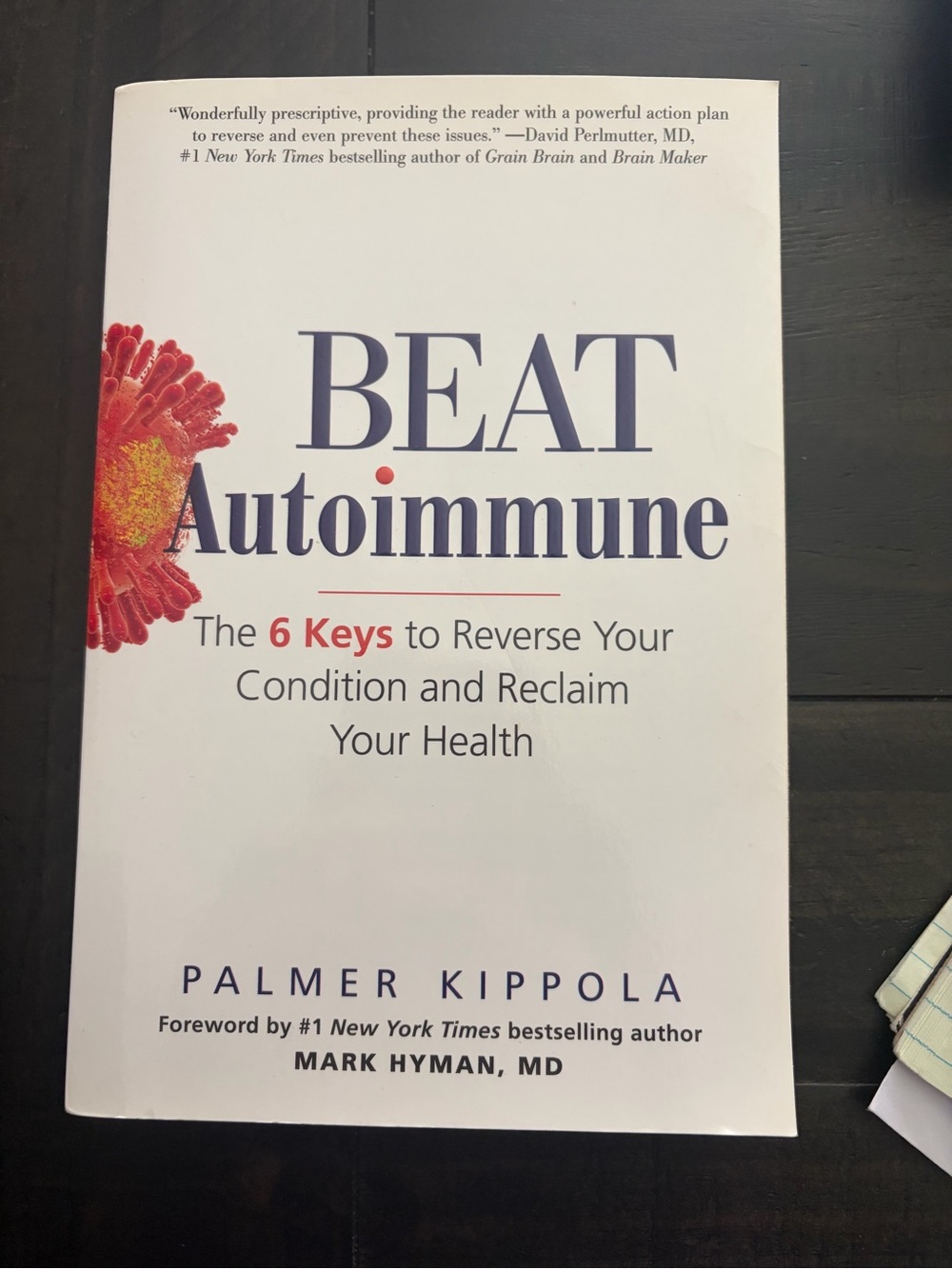 Beat Autoimmune by Palmer Kippola - White Paperback book brand new never read